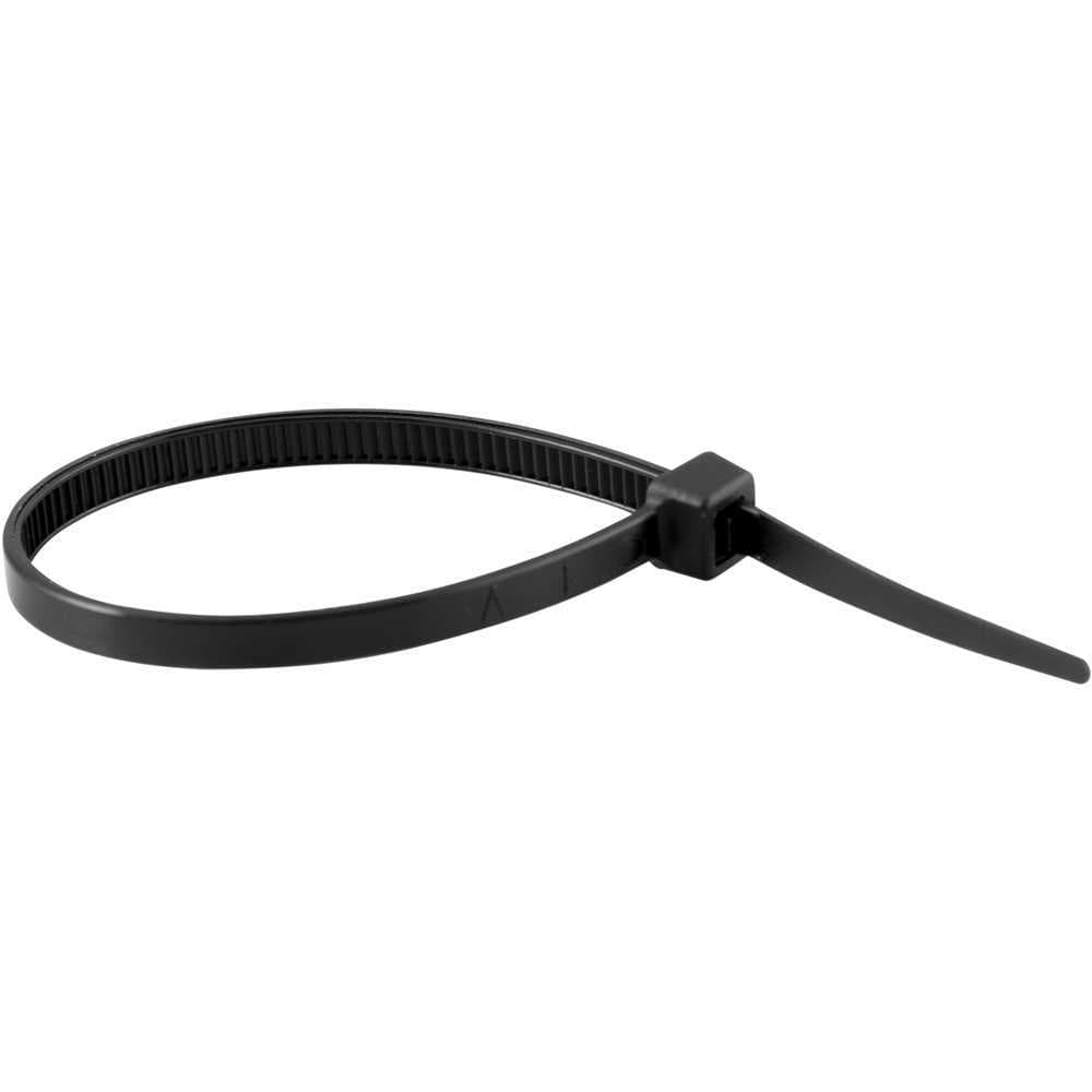 Abraçadeira de nylon, preta, 140 mm x 3,6 mm, com 20
peças, VONDER