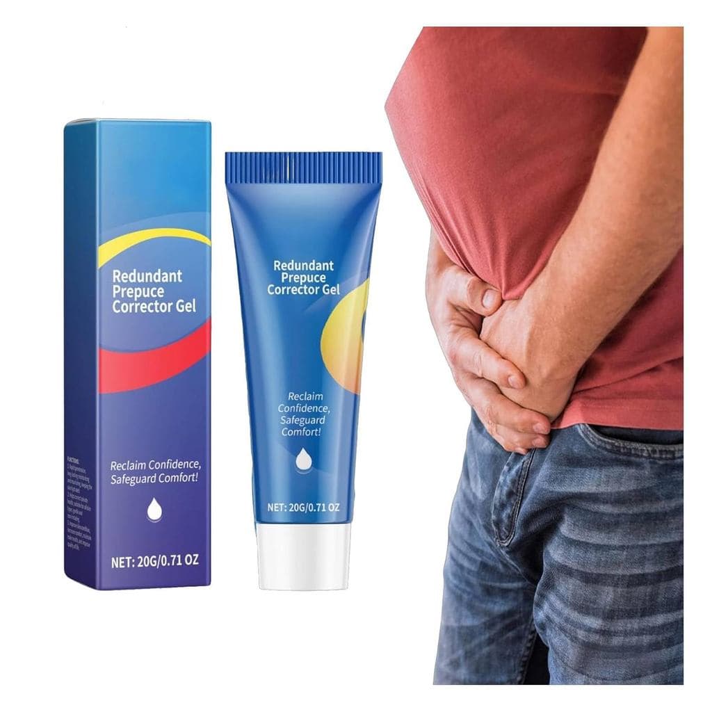 Gel Corretor de Prepúcio Redundante Masculino, Gel Vermelho para Cuidado e Reparação - Géis para Nutrição Profunda que M