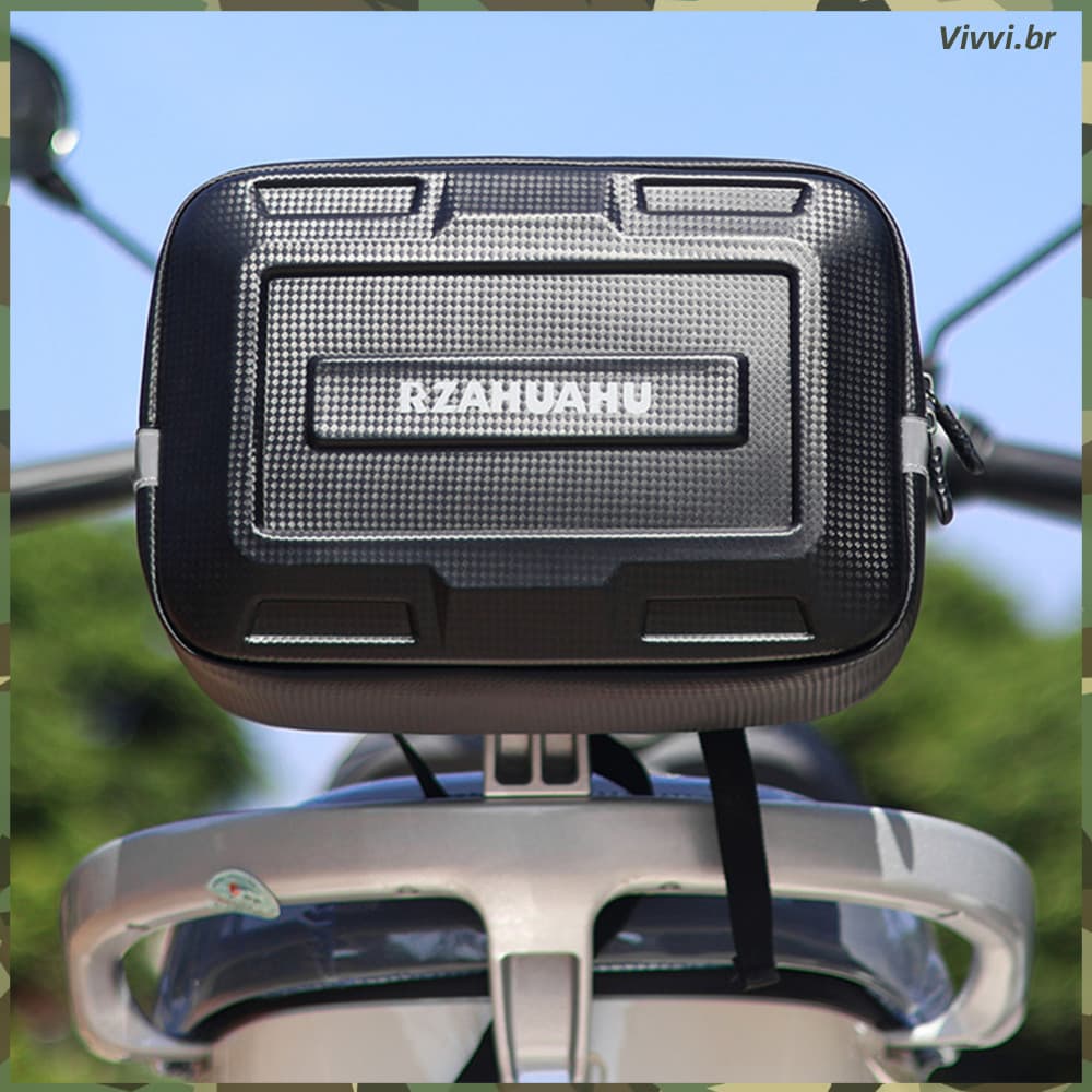 Bolsa De Rack Traseiro Para Bicicleta Elétrica 7/9L Bolsa Para bike À Prova D'água De Grande Capacidade Motocicleta