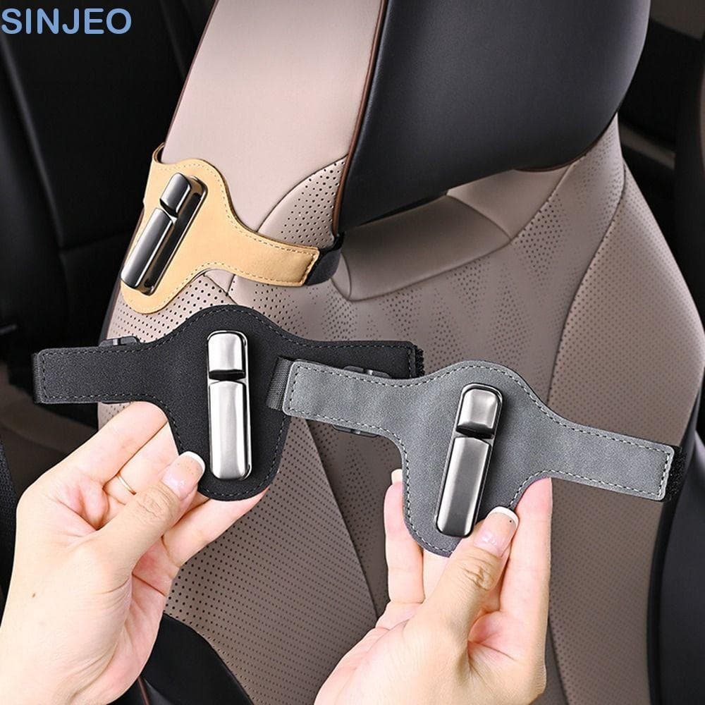 Limitador De Cinto De Segurança De Carro SINJEO , Fixador Condução Confortável Anti-Estrangulamento , Pitada