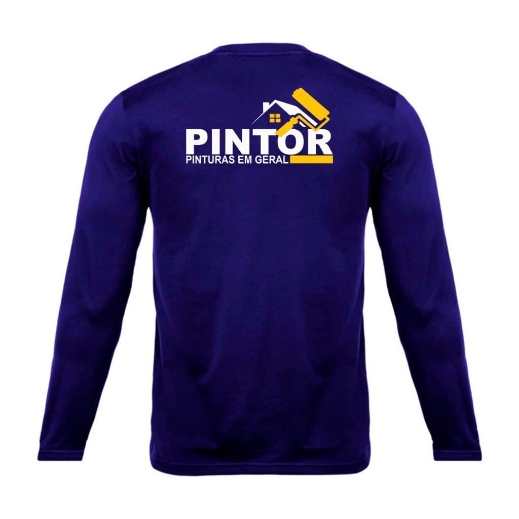 Camiseta para Pintor Camiseta de Trabalho Uniforme Profissional Autônomo
