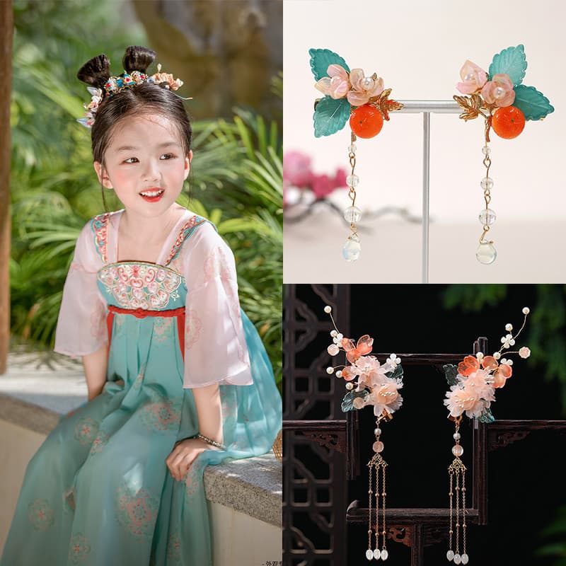 Meninas acessórios de cabelo antigos grampos de cabelo 2025 novo estilo crianças grampos de cabelo Headwear meninas Supe