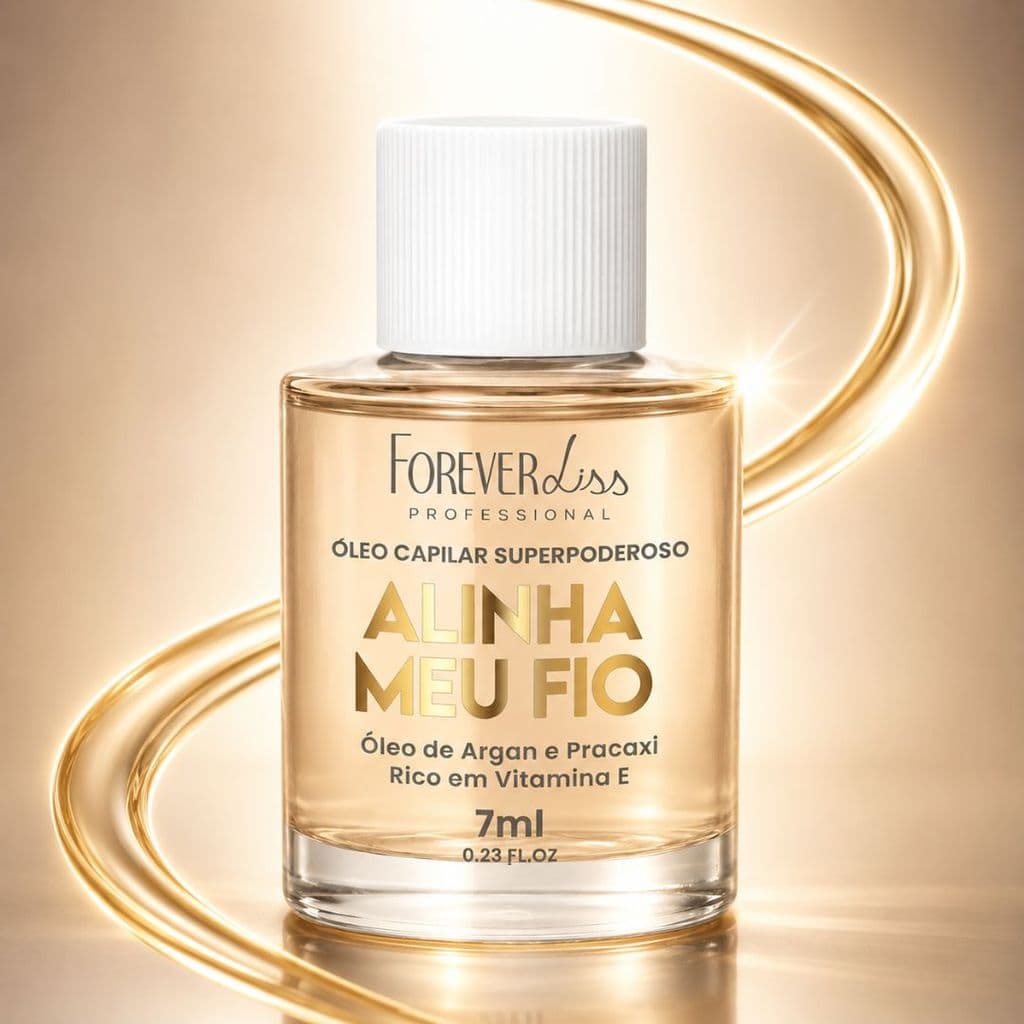 Óleo Capilar Superpoderoso Alinha Meu Fio 7ml - Forever Liss