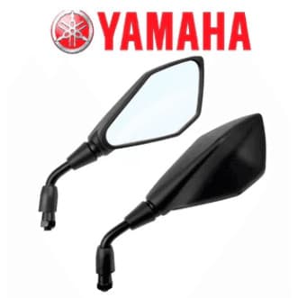 Retrovisor Z400 Mini Par Rosca Invertida Yamaha Moto Universal