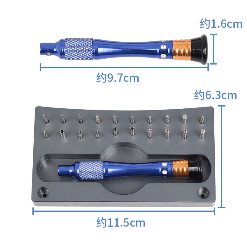 Conjunto de parafusos de precisão de formato especial, abridor de caixa de relógio, kit de ferramentas para reparo de re