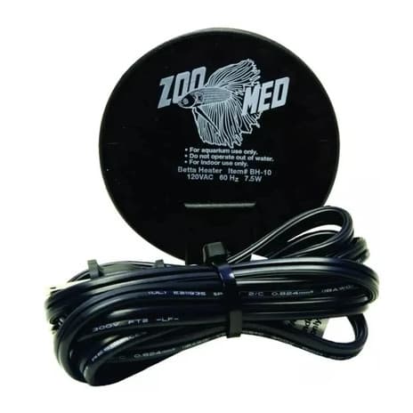 Mini Aquecedor Betta Zoo Med BettaTherm BH-10 Submersível para Beteiras e Aquários de 3 a 11 Litros