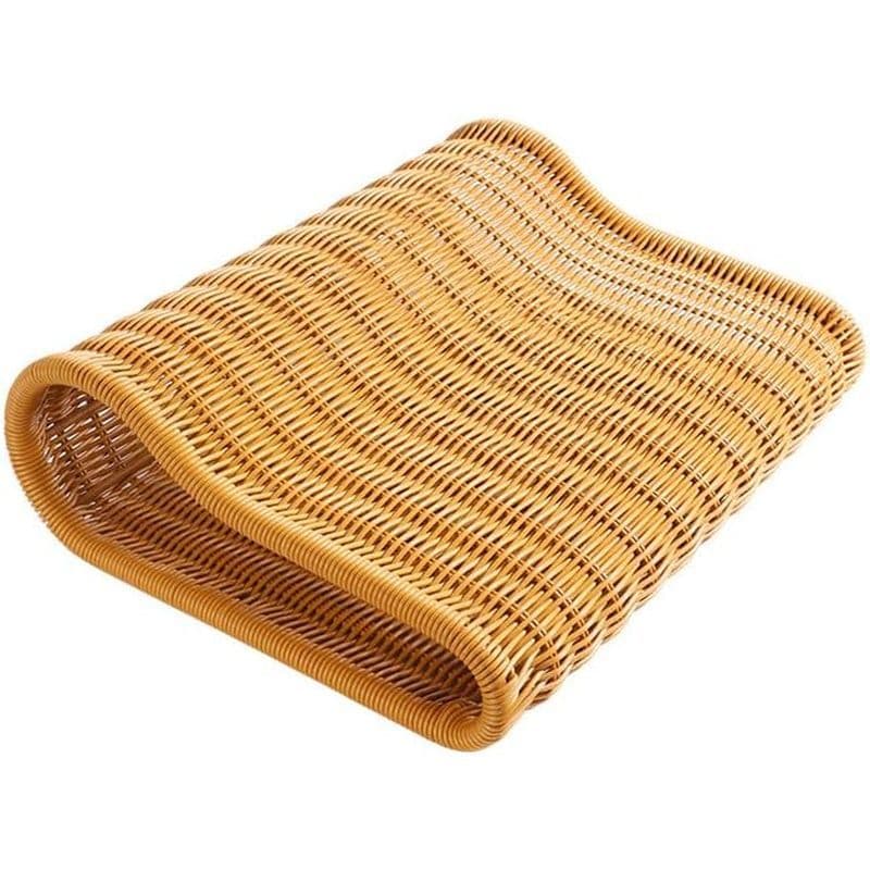 Almofadas De Resfriamento De Verão Para Travessas Quentes (16 " X 12.2 4.8 ") Travesseiro De Vime Respirável Alívio Do P