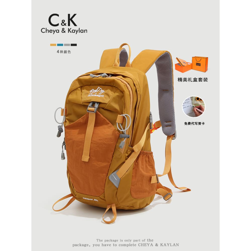 CHEYA & KAYLAN Leve Caminhadas Ao Ar Livre Bolsa Feminina Viagem Esportes Grande Capacidade Mochila Impermeável Masculin