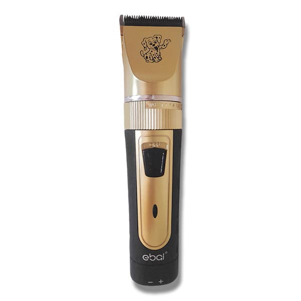 Máquina Tosa Ebai p/ Pets + Cortador Unhas, Lixa, Escova