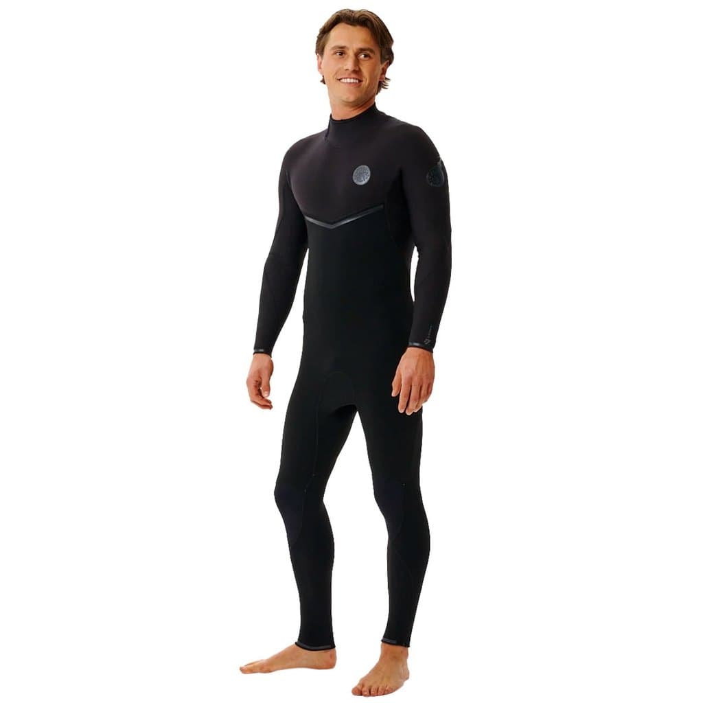 Long John Rip Curl E-Bomb 3/2mm Back Zip Black Importado