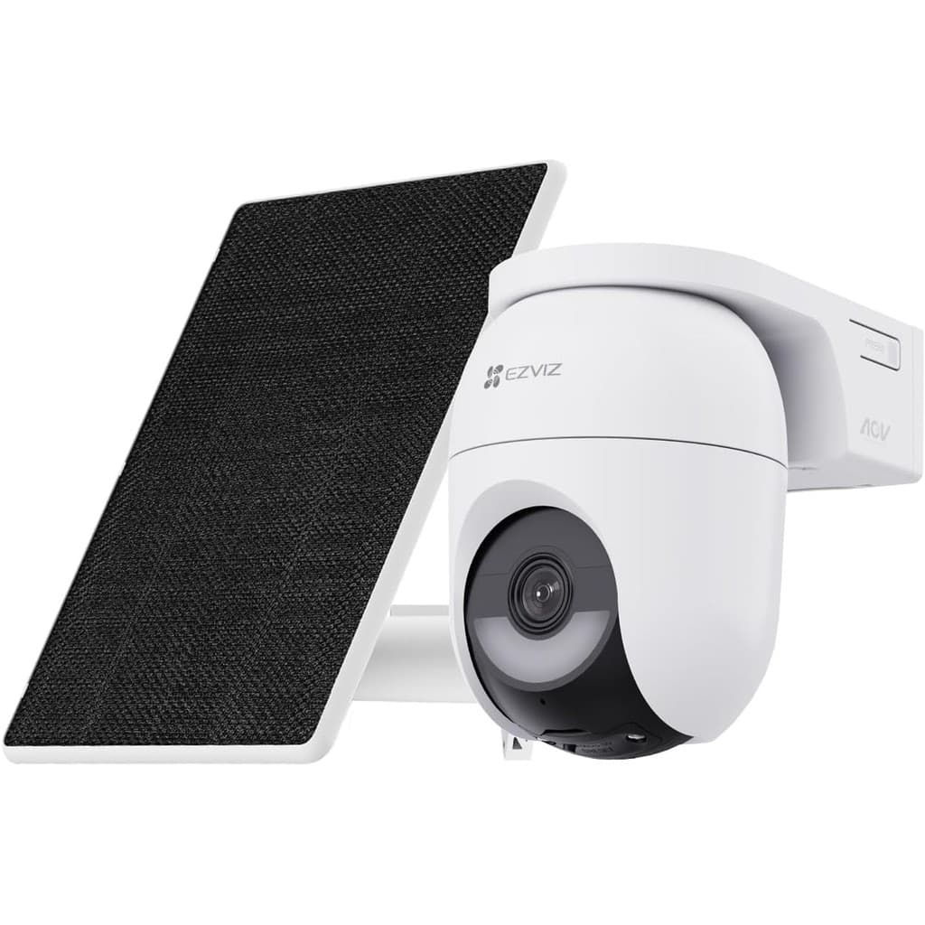 Câmera Ezviz Cb8 Lite Wi-fi 2k Pan Tilt Painel Solar 5W IP65