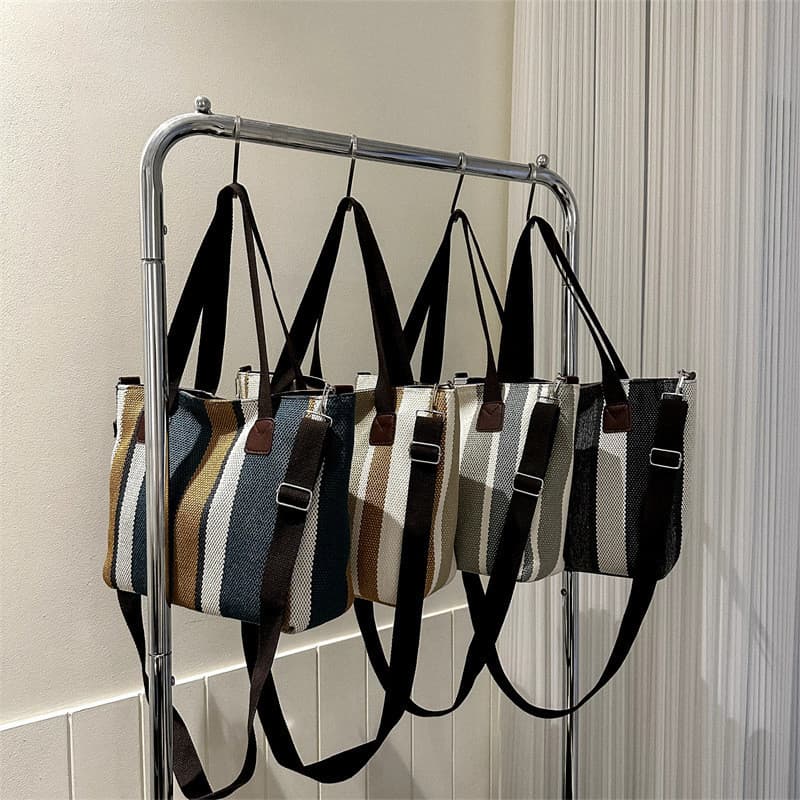 High-End Retro grande capacidade saco 2024 novo estilo bolsa feminina moda Commuter bolsa de ombro Popular venda quente