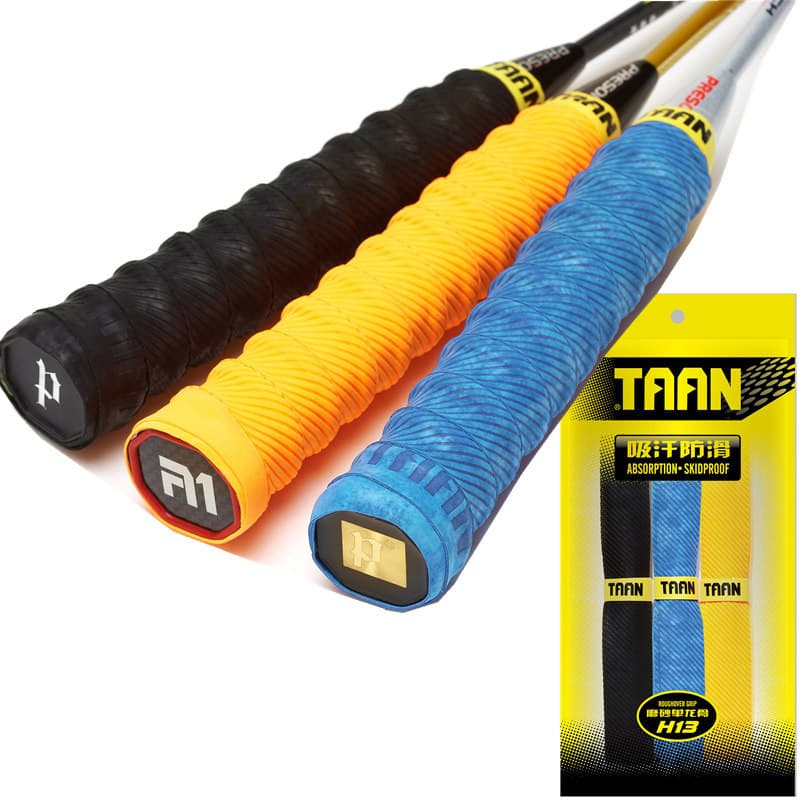 3 pacote Badminton mão borracha TAAN raquete de tênis quilha cinto absorvente de suor vara de pesca enrolamento cinta an