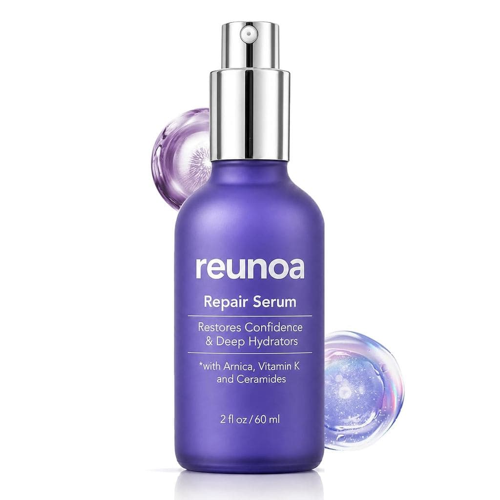 Sérum Reunoa para Defesa e Reparação de Hematomas, Sérum de Arnica para Pele Seca e Frágil, Fortalece a Barreira Cutânea