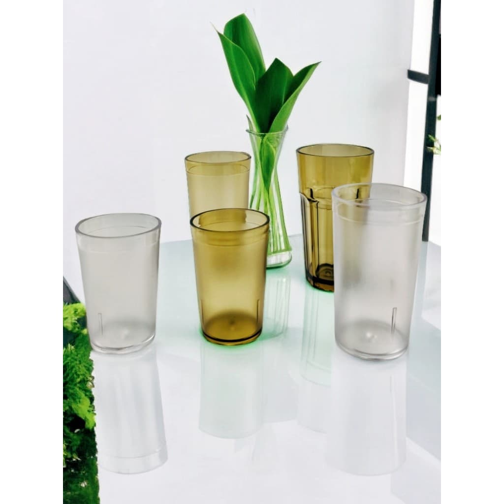 Copo de água acrílico PC copo de plástico suco cerveja copo Buffet copo de chá resistente a choques copo de bebida copo