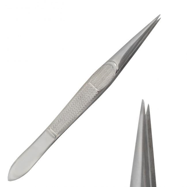 Pinça Ponta Agulha para Design de Sobrancelha Profissional. Pinça ponta fina Esterelizavel autoclave