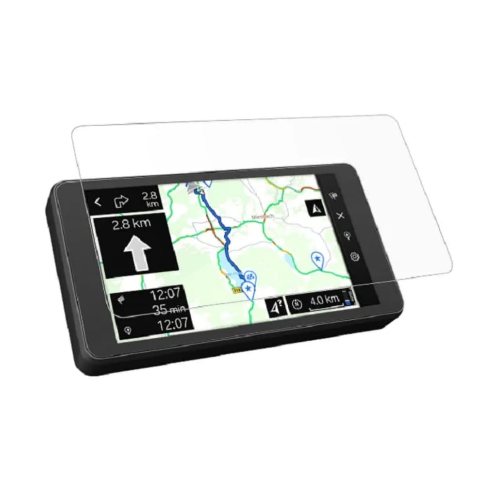 Película Nano Glass Flexivel para Gps Bmw Navigator Connected Ride Nano Gl