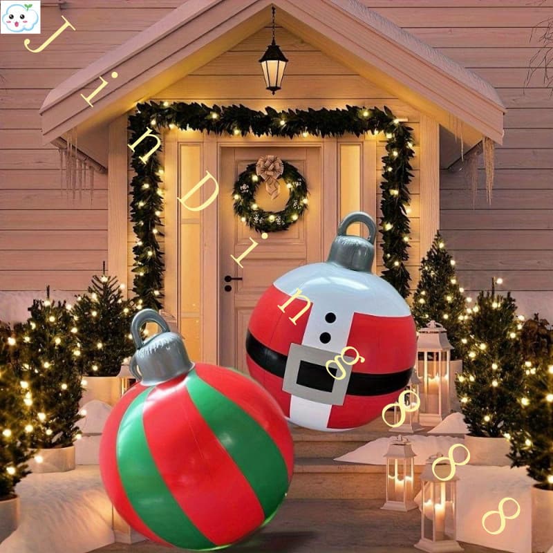 Bola Inflável MAYVET , Balão De Natal DIY Em PVC , Festa De Ano Ao Ar Livre , Bolas Grandes , Enfeites De Jardins