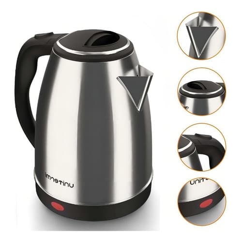 Chaleira Eletrica Atacama 1,8l Prateado 127 V Unitermi 1200 W