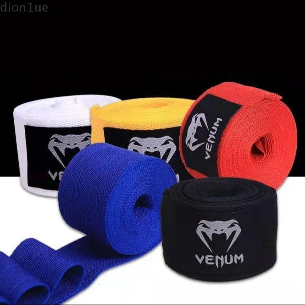 DION1UE 1 Par De Tiras De Boxe , 2 Rolos Elásticas Para Proteção De Mão , Protegem Bandagens De Algodão De 1.5 M Embrulh