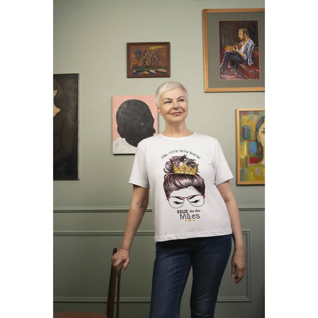 Camiseta Mãe minha Rainha