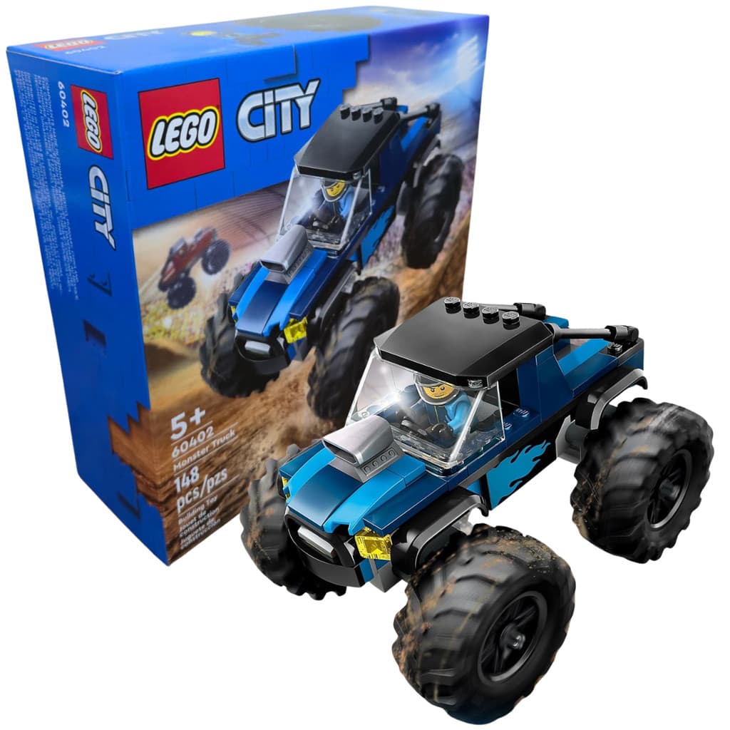 Lego City Monster Truck Azul 60402