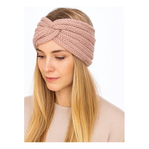 Faixa Para Cabelo Inverno Turbante Lã Acessório Moda Frio Headband