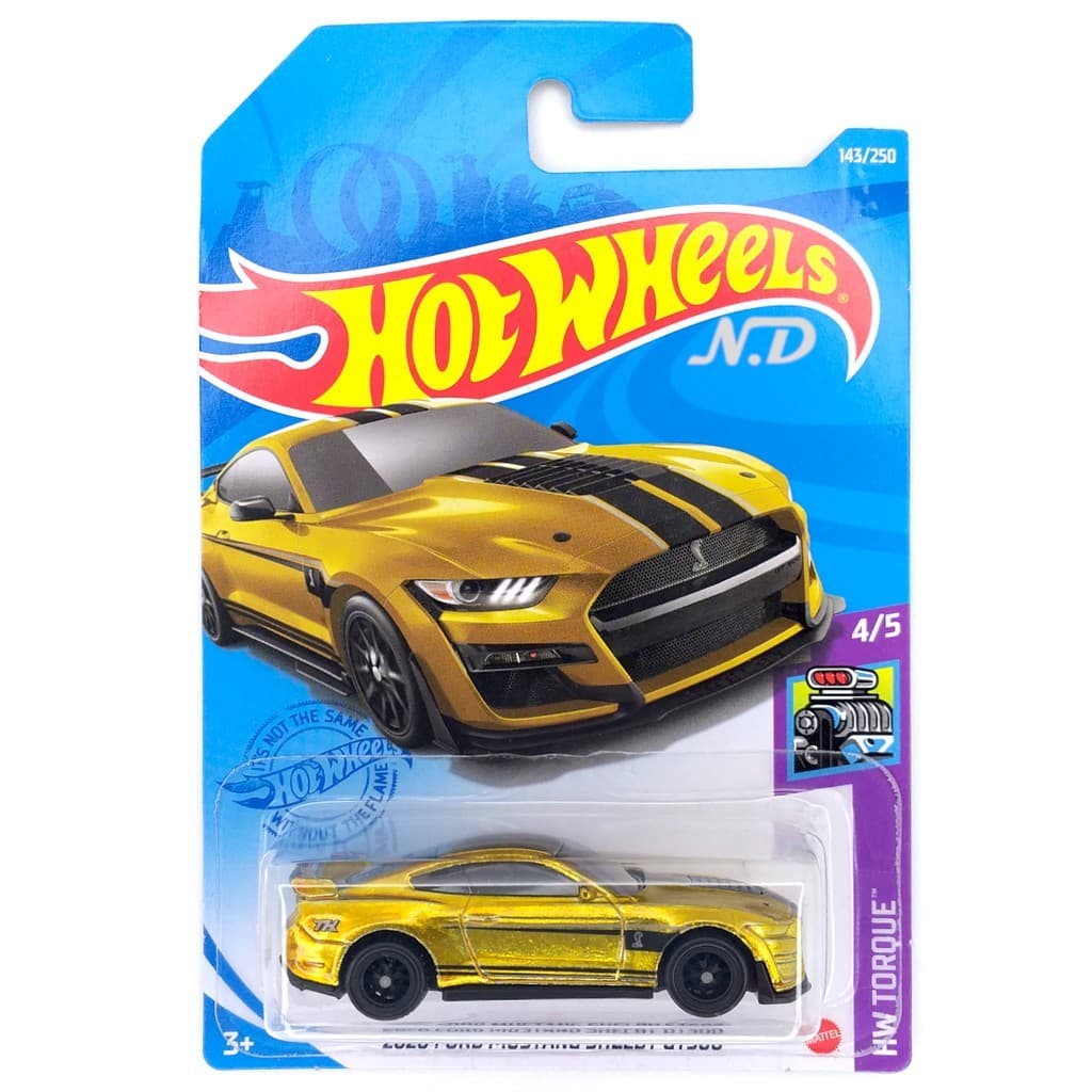 Hot Wheels SUPER T-hunt FORD MUSTANG SHELBY GT500 2020 4/5 Original Mattel Lacrado no Blister C4982 Miniatura Carrinho E