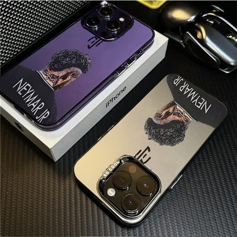 Capinha Capa para Redmi 11 12 poco x7 x6 F6 x5 pro 12 13 14 note 14 13 12 pro 4G 5G Neymar Futebol Anti-impacto