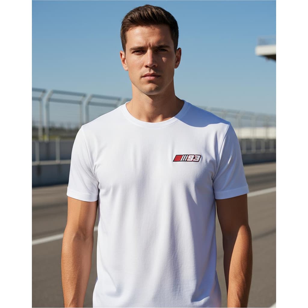 Camiseta T-shirt Blusa Basica Logo Marc Marquez 93 Moto Gp