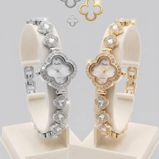 Relógio Feminino Trevo Quartz com Design Sofisticado e Charme Írresistível