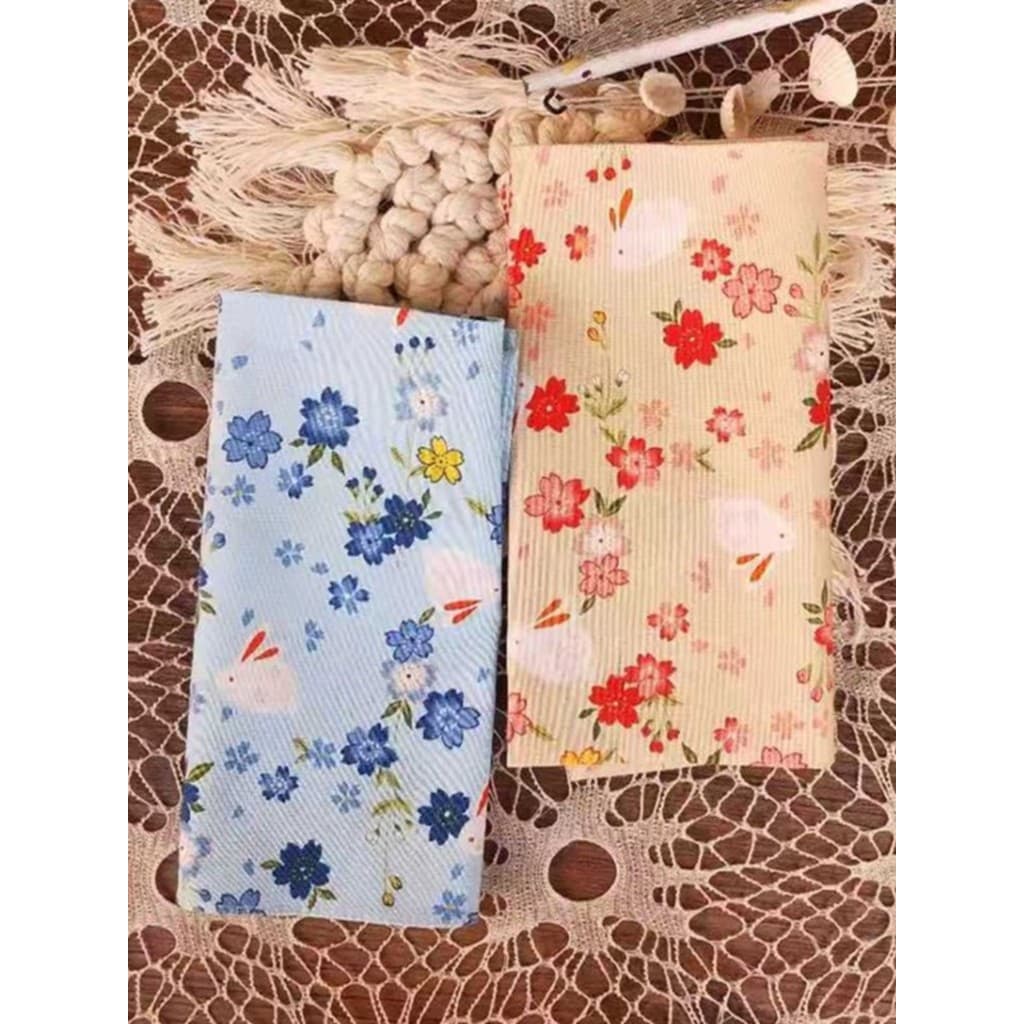 Post flor de cerejeira algodão fino 60 contagem impresso senhoras lenço senhoras toalha de suor pequena toalha quadrada