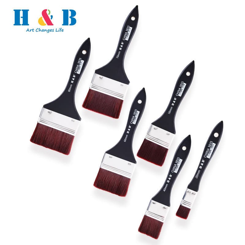 H&B Aquarela Acrílico Arte Pintura Pintura A Óleo Nylon Pincel Art Pincel