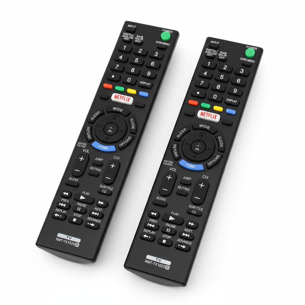 Kit 2 Controle Remoto Sony Smart Tv KDL Netflix Universal