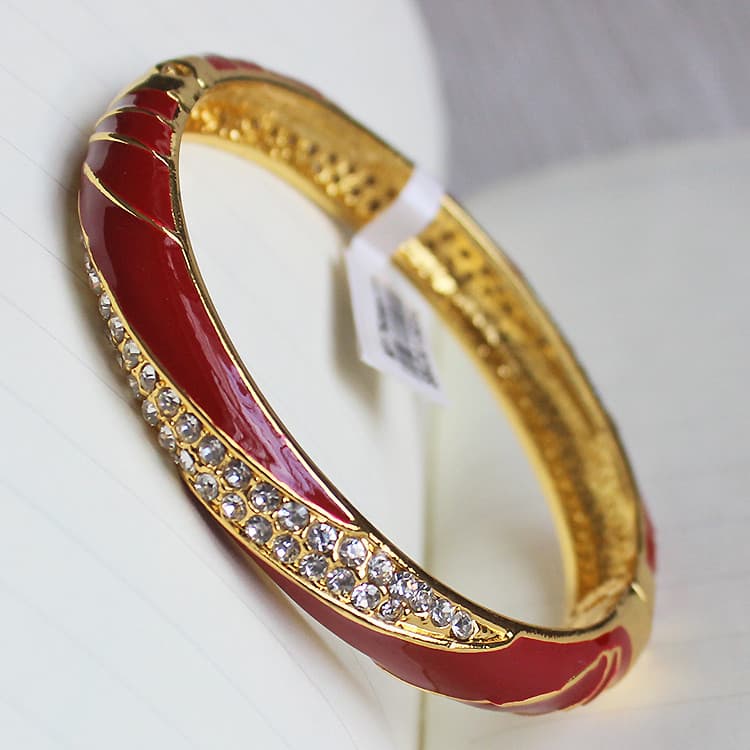 Cloisonne pulseira moda diamante pulseira autêntica velho pequim palácio Retro aberto pulseira característica artesanato