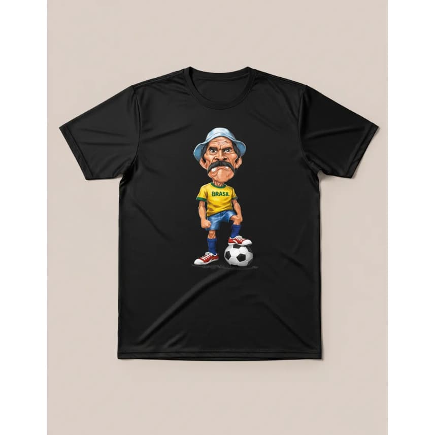 Camiseta do Brasil Dry Fit ou algodão Camisa  Masculina Feminina