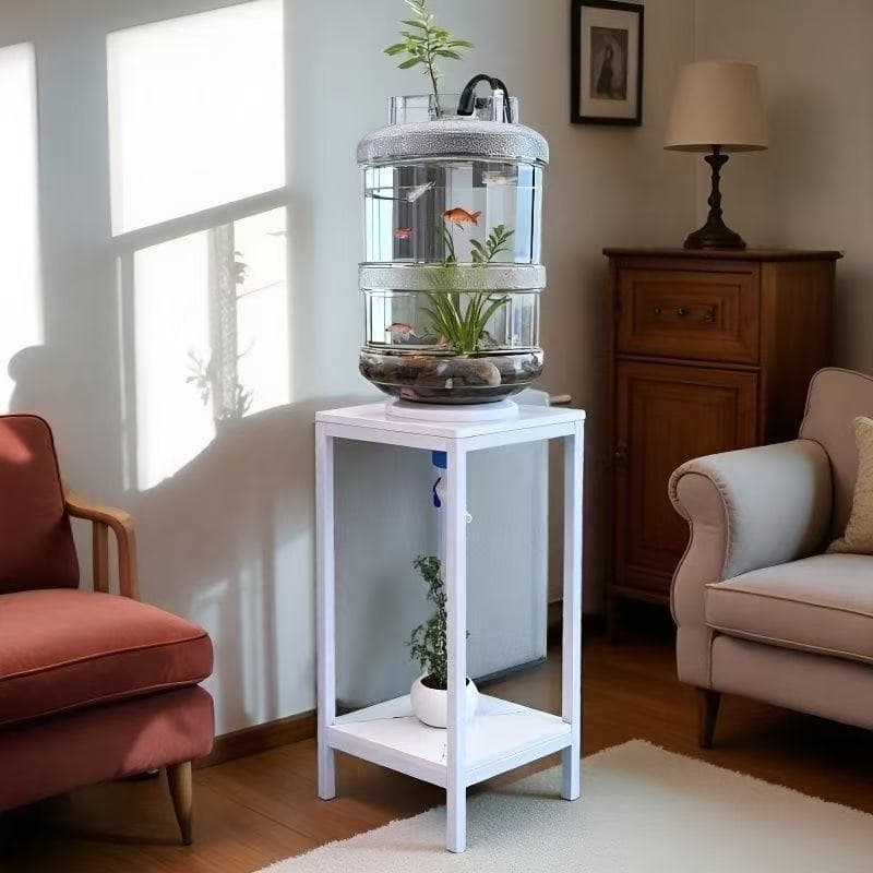 Suporte balde piscicultura conjunto completo drenagem inferior tanque de peixes doméstico 18.9L modificação balde Minera