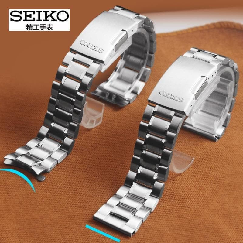 Pulseira De Aço Inoxidável 12/14/16/18/19/20/21/22mm Adequada Para Seiko Correntes Mecânicas Optokinéticas Acessórios De