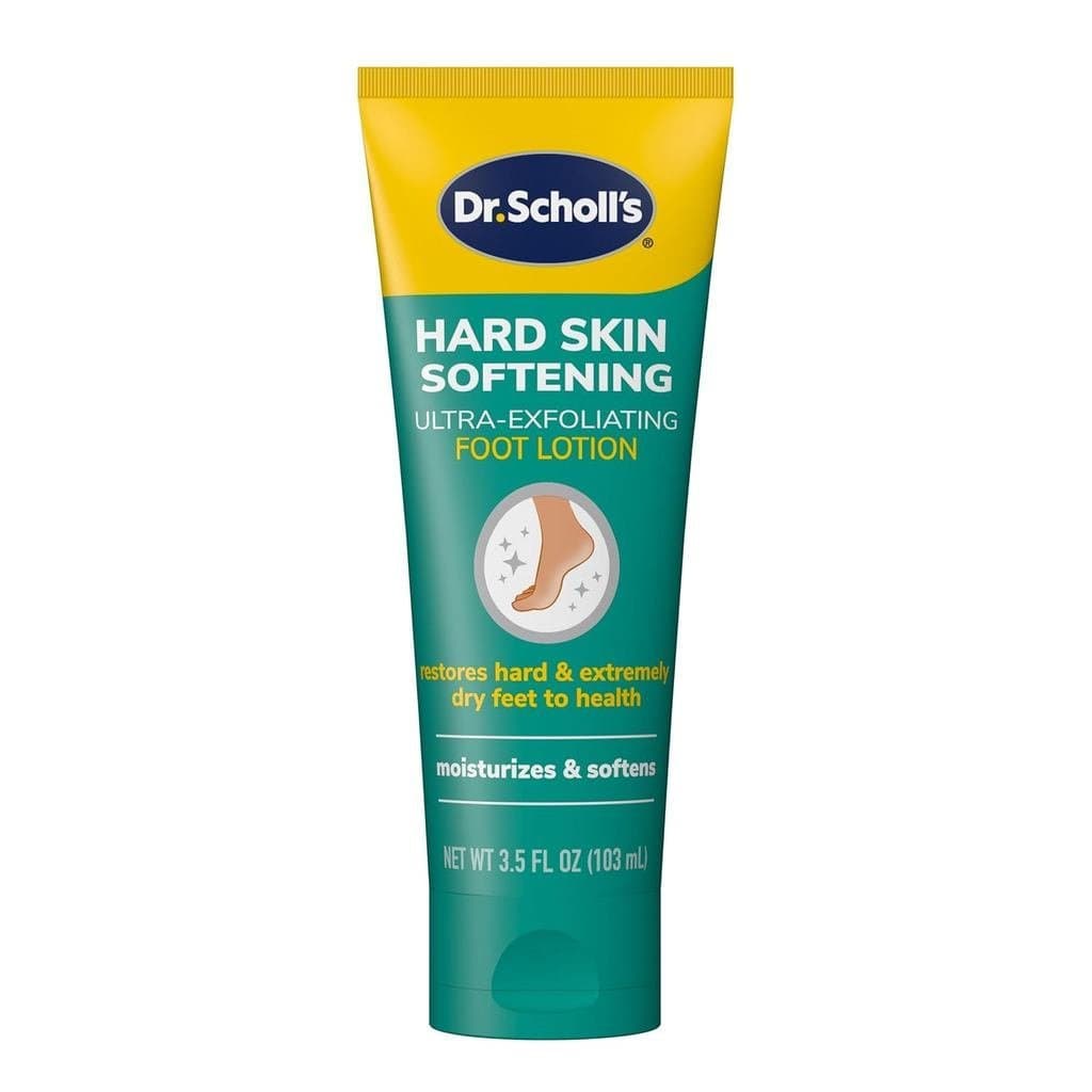 Creme Hidratante Ultra Esfoliante para os Pés Dr. Scholl's, 3,5 oz, Hidratante com Uréia para Pés Ásperos, Secos e Racha