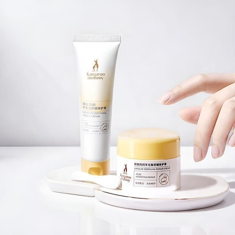 Canguru mãe azeite corpo linha reparação Fade essência lanolina creme hidratante calmante reparação hidratante hidratant