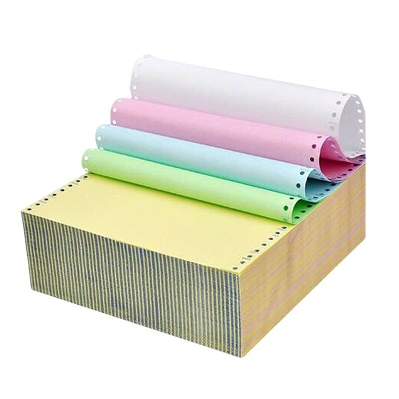 Papel de impressão de computador tipo agulha, um link, dois elos, três elos, quatro cinco elos, um minuto, dois @-