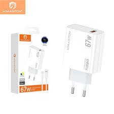 Carregador Turbo H'Maston 67W USB-C Fast Charge LR30-3