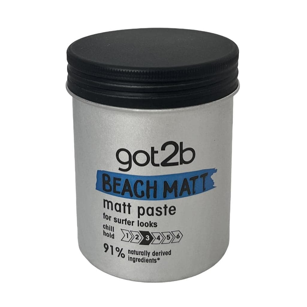 got2b Pasta Modeladora para Praia para um Visual Surfer Matte, Cera Capilar para Homens Pentear, Texturizar ou Cont