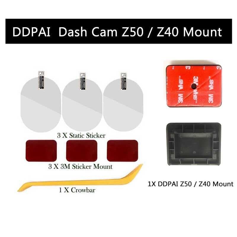 DDPAI Dash Cam Z40 Mount 3M Filme E Adesivos Estáticos