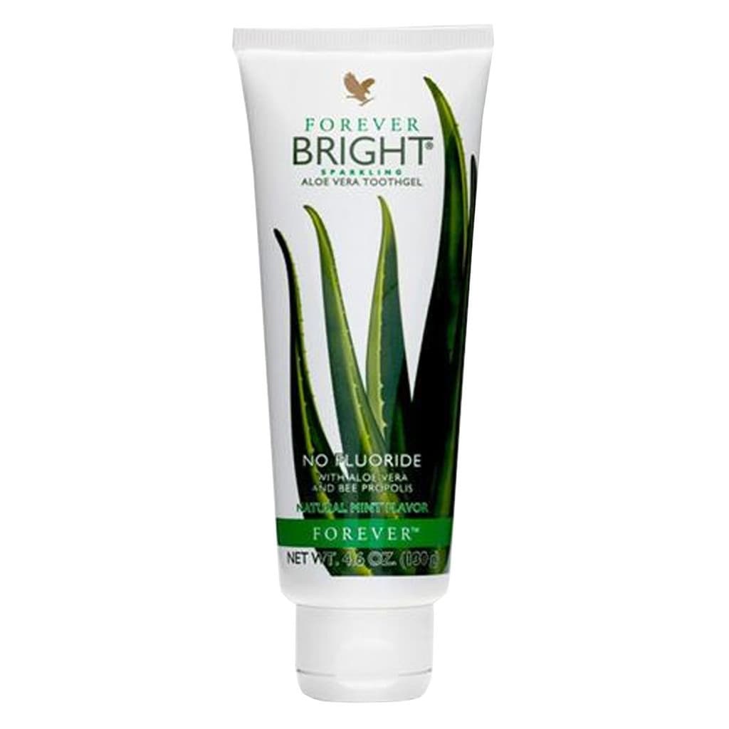 Creme Dental Babosa Própolis Sem Flúor 130g Forever Clareador Dental