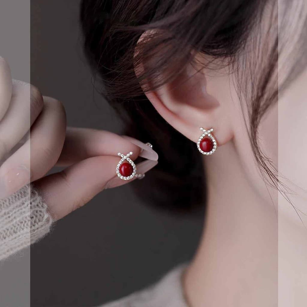 Brinco Semijoias Ear Cuff Brinco Feminino Clipe de orelha sem piercing brincos de prata esterlina ano novo diaman