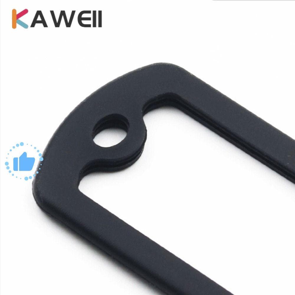 Capa Para Etiqueta De Cachorro KAWEII , Protetor De Preto De Material De Silicone , Silenciosa Durável De 1.97 * 1.18 Po