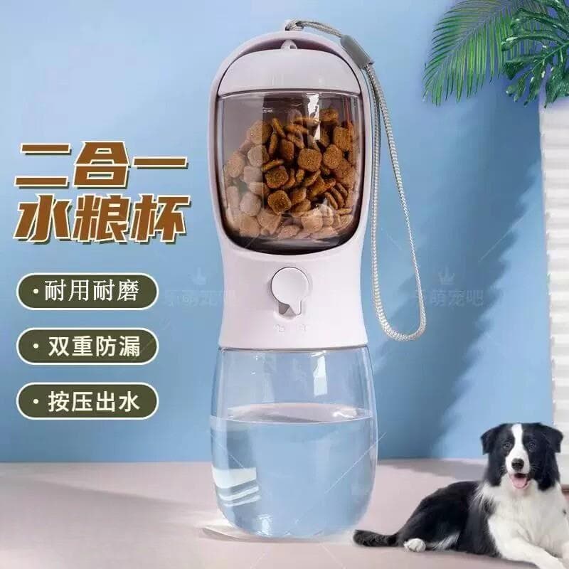 Copo de água para passeio de cachorro, portátil, portátil, portátil, garrafa de água, fonte potável para gatos, copo de
