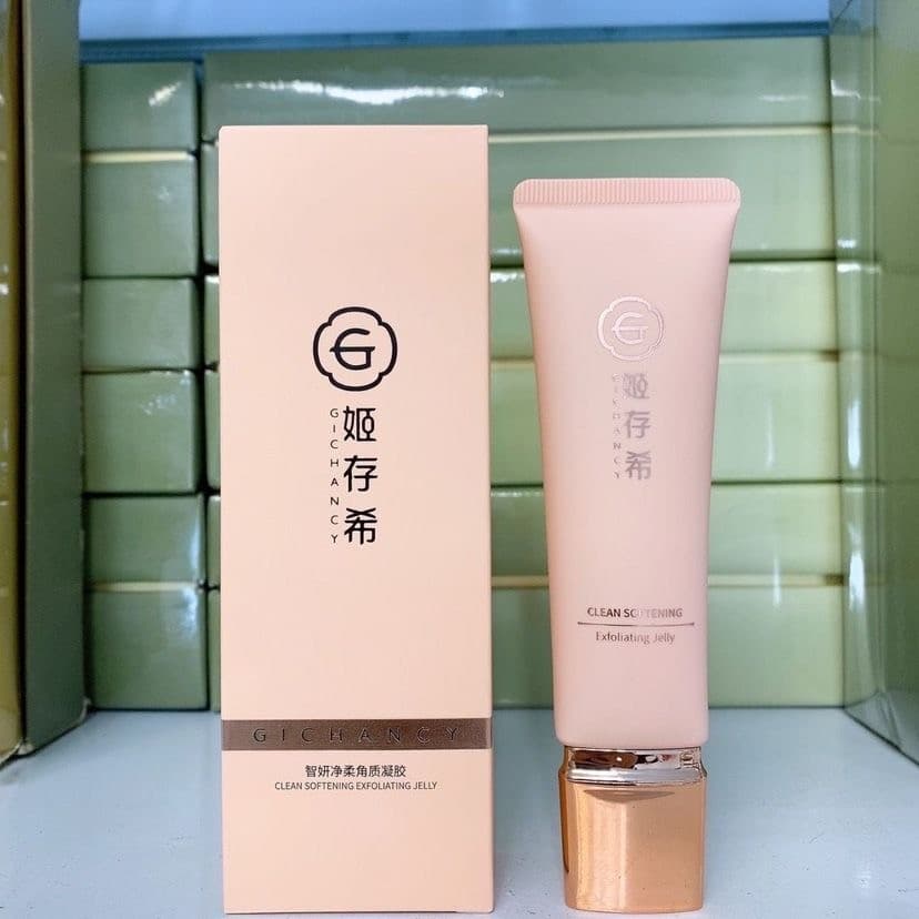 Ji Cunxi Gel Esfoliante Zhiyan Limpeza Suave Limpeza Profunda Poros Gel Esfoliante Facial Loja Genuína Oficial