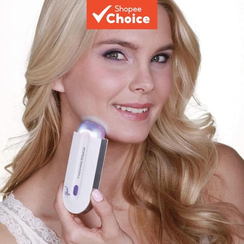 Depilador Facial e Corporal Indutivo para Senhoras, Ferramenta Elétrica Rotativa Automática para Remoção de Pelos, Luz